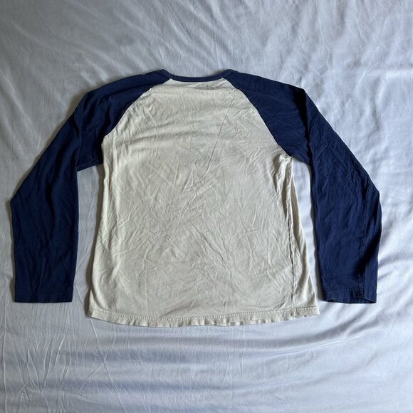 Disney Parks WALT DISNEY WORLD 3/4 Raglan Sleeve Baseball Jersey T-Shirt Blue M - Picture 10 of 10